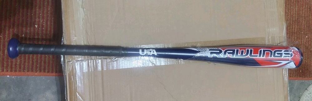 Rawlings 29" Fuel Baseball Bat USA -8 Drop 2 5/8" Barrel Alloy Blue/Red